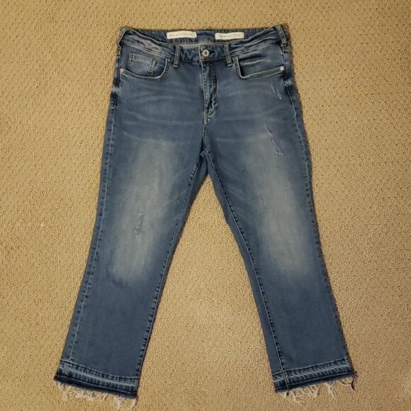 Pilcro High-Rise Flare Jeans Women's 31 - Picture 2 of 10